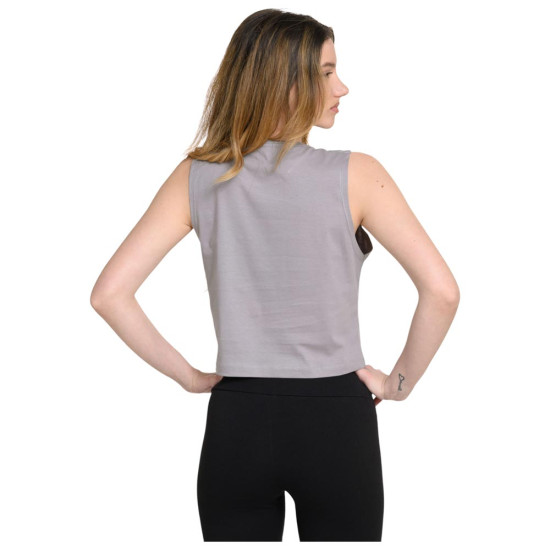 Target Γυναικεία αμάνικη μπλούζα Single Jersey Croped Vest Queen Target Γυναικεία αμάνικη μπλούζα Single Jersey Croped Vest Queen